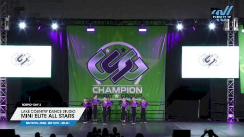 Lake Country Dance Studio - Mini Elite All Stars [2024 Mini - Hip Hop - Small Day 2] 2024 ASC Clash of the Titans Schaumburg & CSG Dance Grand Nationals