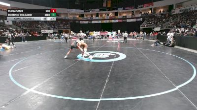 5A 126 lbs Cons. Round 2 - Dominic Delgado, Organ Mountain vs Jabez Cruz, Cibola