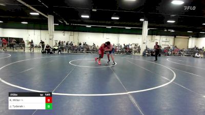 215 lbs Round Of 64 - Kyle Miller, PA vs Jacob Tyderek, IL