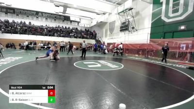 285 lbs 5th Place - Brandon Alcaraz, Birmingham vs Berkan Ranjbari-Saison, El Camino Real