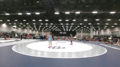 63.2-69.3 lbs 1st Place Match - Tyanna Evans, The Orchard South Wrestling Club vs Blair Halsted, Sebolt Wrestling Academy
