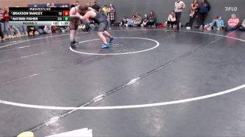 Round 3 - Braxson Wakley, TW Wrestling vs Rayden Fisher, Small Town Grims