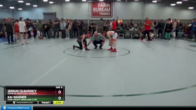 92 lbs Champ. Round 1 - Kai Wagner, Dark Knight Wrestling Club vs Jennah ElBardicy, Scanlan Wrestling Academy