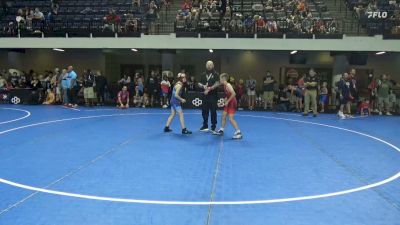 80 lbs Cons. Sub-quarters - Kellen Bay, Open Mats Wrestling Club vs Sebastian Scott