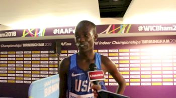 Shadrack Kipchirchir After DQ In 3K Final