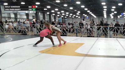 185 lbs Rr Rnd 1 - Molly Sorenson, Roughnecks - HSG vs Laila Narh-Marty, Storm Wrestling Center - HSG