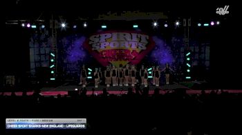 Cheer Sport Sharks-New England - Lifeguards [2025 L2 Youth - Flex - Medium Day 1] 2025 Spirit Sports Worcester Nationals