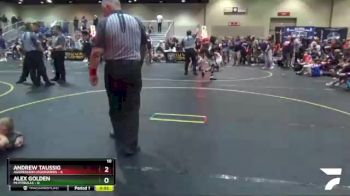 72 lbs Finals (8 Team) - Andrew Taussig, Aggression Legionaries vs Alex Golden, Mi Pitbulls