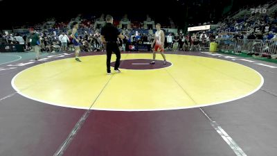 144 lbs Rnd Of 64 - Mason Petersen, NE vs Bailey Peichel, MN