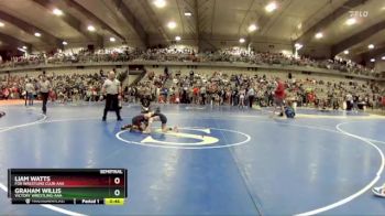 55 lbs Semifinal - Graham Willis, Victory Wrestling-AAA vs Liam Watts, Fox Wrestling Club-AAA