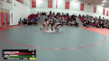 130 lbs Cons. Semi - Leannah Swiger, Akron Springfield vs Cora Frederick, Vermillion