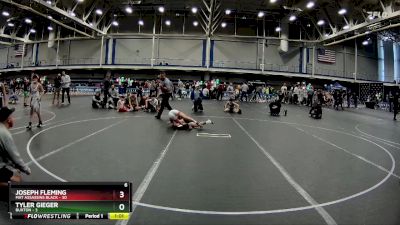 80 lbs Round 3 (4 Team) - Tyler Gieger, Buxton vs Joseph Fleming, Mat Assassins Black