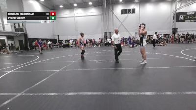 150 lbs Round 4 (6 Team) - Tyler Yildez, Iron Horse Blue vs Thomas Mcdonald, Este Built Underground