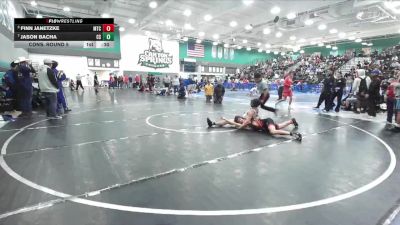 138 lbs Cons. Round 5 - Jason Bacha, Canyon Springs vs Finn Janetzke, Mt Carmel