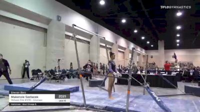 Makenzie Sedlacek - Bars, Midwest Elite #1235 - Arkansas - 2021 USA Gymnastics Development Program National Championships