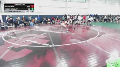 139 lbs Quarterfinal - Ian Tucker, Ckwa-hs vs Kaden Hensley, Indiana Outlaws Black-HS