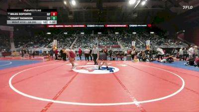 4A-285 lbs Champ. Round 1 - Miles Doporto, Rock Springs vs Grant Thomson, Star Valley