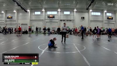 80 lbs Round 8 (10 Team) - Kaleb Pollock, Brawler Elite vs Dax Quinn, Rambler WC