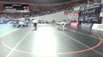 2A/1A Boys 175 Semifinal - Sam Platz, Union / Cove Boys vs Xander Olman, Irrigon Boys