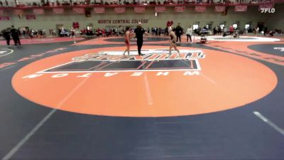 117 A Champ. Round 2 - Nadia Thomas, North Central (IL) vs Libby Roberts, Unattached