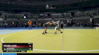 125 lbs Semis & 1st Wrestleback (8 Team) - Mitchell Olson, Z-M (Zumbrota-Mazeppa) vs A.J. Bogatzki, Annandale/Maple Lake