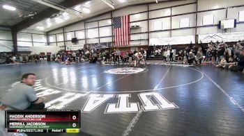 115 lbs Semifinal - Merrill Jacobson, Sanderson Wrestling Academy vs Maddix Anderson, Wasatch Wrestling Club