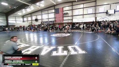 115 lbs Semifinal - Merrill Jacobson, Sanderson Wrestling Academy vs Maddix Anderson, Wasatch Wrestling Club