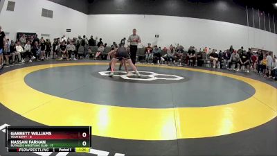 112 lbs Round 4 - Garrett Williams, Team Batty vs Hassan Farhan, Ruthless Wrestling Club