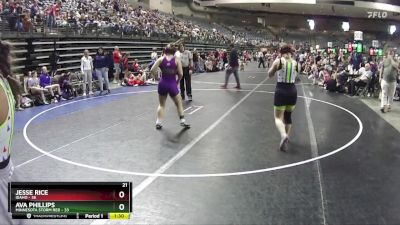 138 lbs Round 3 (6 Team) - Jesse Rice, Idaho vs Ava Phillips, Minnesota Storm Red