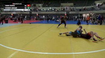 150 lbs Round 4 - Everett Zeitler, Aviators vs Hank Stortz, Outlaw Wrestling Club