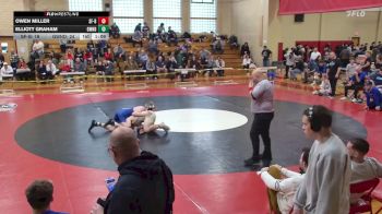 165 lbs Day 1 (round 3) - Owen Miller, St. Francis B vs Elliott Graham, Gowanda