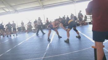 High School Boys 195 lbs Round 9 (10 Team) - Jacob Hall, Harrisburg Wrestling Club Gold vs Max Buckley, Precision Wrestling Academy