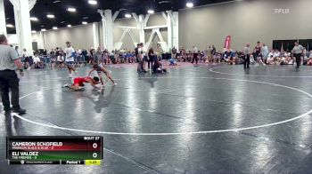 106 lbs Round 4 (16 Team) - Eli Valdez, The Firemen vs Cameron Schofield, Franklin Black & Blue