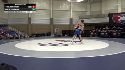 140 lbs Champ. Rd Of 16 - Holden Ripley, Midwest Regional Training Center vs Jaxon Durbrow