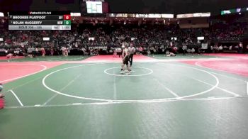 126 lbs Champ. Round 3 - Nolan Haggerty, WSW1 vs Brookes Platfoot, GFF3