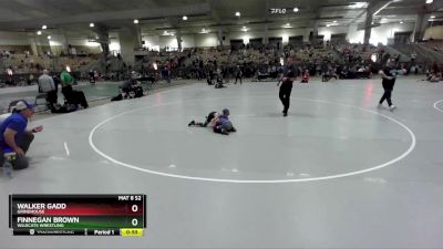 70 lbs Cons. Round 2 - Finnegan Brown, Wildcats Wrestling vs Walker Gadd, Grindhouse