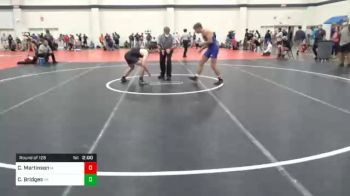 145 lbs Prelims - Carson Martinson, IA vs Colin Bridges, VA