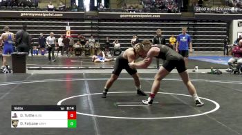 184 lbs Consi Of 8 #2 - David Tuttle, Bloomsburg vs Dom Falcone, Army