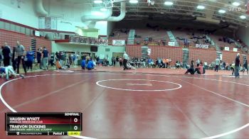 106 lbs Semifinal - Traevon Ducking, Contenders Wrestling Academy vs Vaughn Wyatt, Franklin Wrestling Club