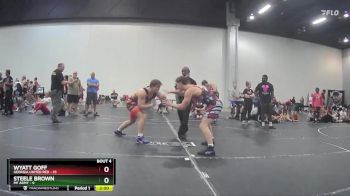 175 lbs Placement (4 Team) - Wyatt Goff, Georgia United Red vs Steele Brown, MF Army