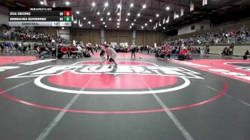 130A Semifinal - Zoa Dejong, Omaha Westside vs Emmalina Gutierrez, Millard South
