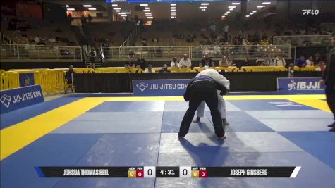 Joseph Ginsberg vs Johsua Thomas Bell 2025 Pan Jiu Jitsu IBJJF Championship