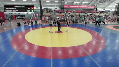 160 lbs Cons. Semi - Jade Huerta, East Stroudsburg University vs Ashley Knapp, York