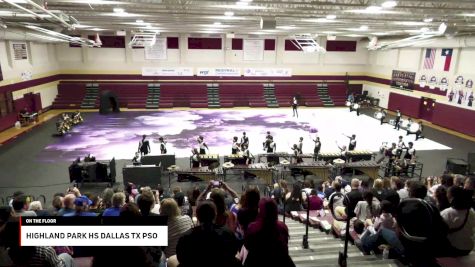 Highland Park HS Dallas TX PSO at 2026 WGI Perc/Winds Houston Regional+