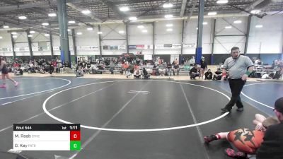 98 lbs Rr Rnd 4 - Maverick Raab, Other Team vs Dalton Key, Patriot Mat Club