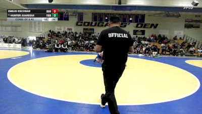 123 lbs Consi Of 8 #2 - Emilio Escobar, Granite Hills-El Cajon vs Hunter Juaregui, Fountain Valley