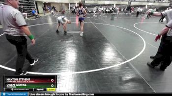 125 lbs 5th Place Match - Maxton Stevens, Sarbacker Wrestling Academy vs Owen Wathke, Wisconsin