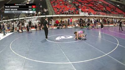 67.7-76.2 lbs Cons. Quarters - Talia Anderson, Oregon vs Dusty Wilson, Oregon