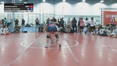 155 lbs Rr Rnd 4 - Natalie Blanco, Surfside - GK12E vs Victoria Alvarado, The U - GK12E