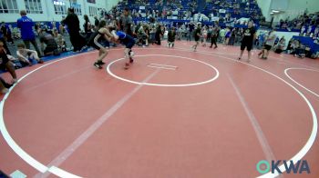 90 lbs Consi Of 8 #2 - Paige Kuczajda, Blue Devil Wrestling vs Julietta Valencia, Midwest City Bombers Youth Wrestling Club